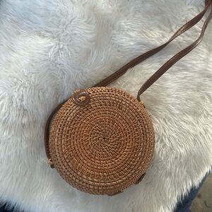 Women’s Woven Crossbody Bag